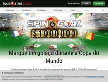Tablet Screenshot of intelipoker.com